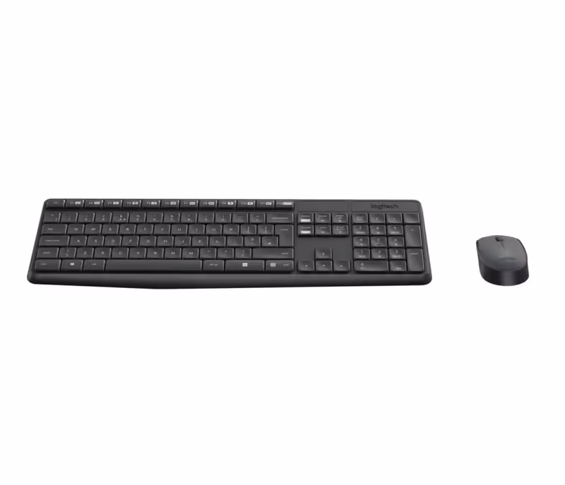 Logitech Belaidė ir pelė MK235