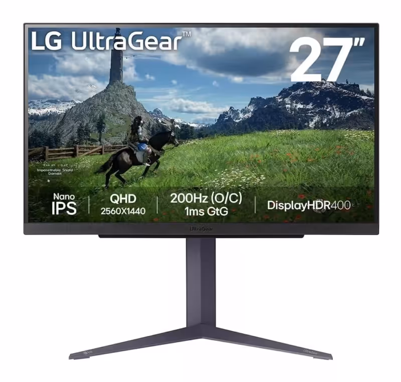 LG 27" QHD IPS 200Hz