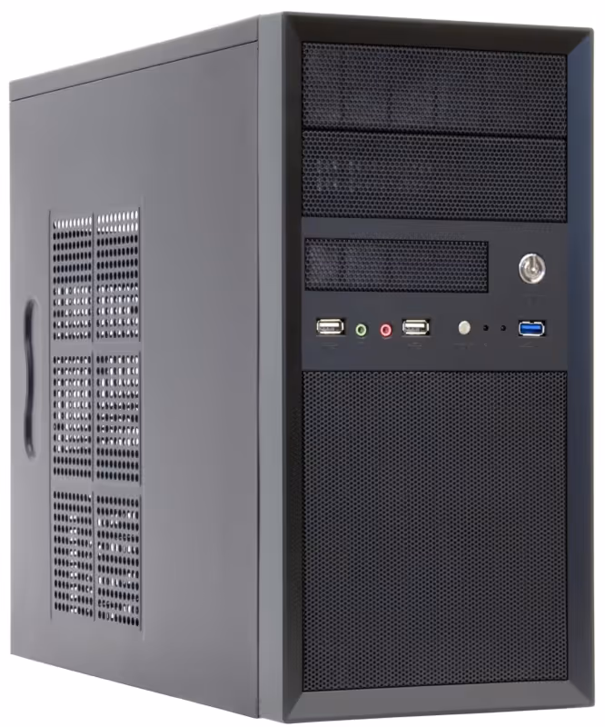 Chieftec juodas CT-01B-OP