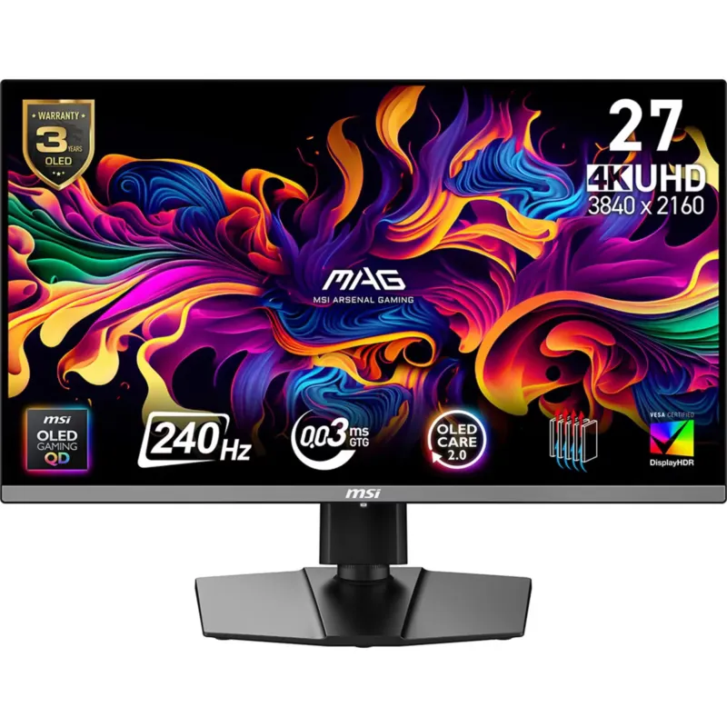 MSI 26.5" 4K 240Hz