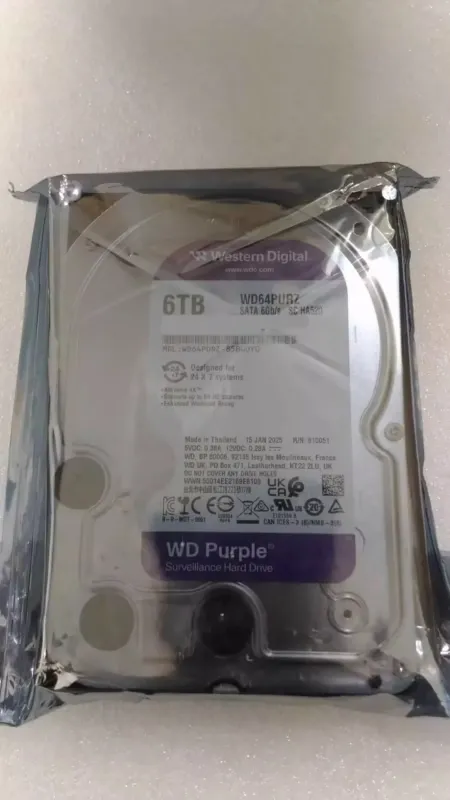 Western Digital 6TB Purple WD64PURZ