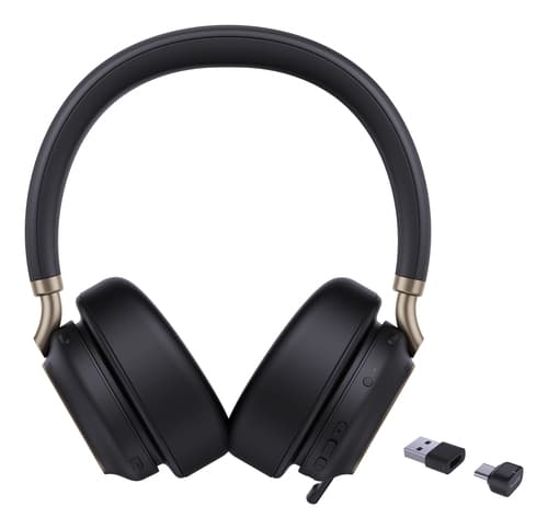 Yealink BH76 Plus Teams USB-C/A Wireless Head-band Calls/Music USB Type-C USB Type-A Bluetooth