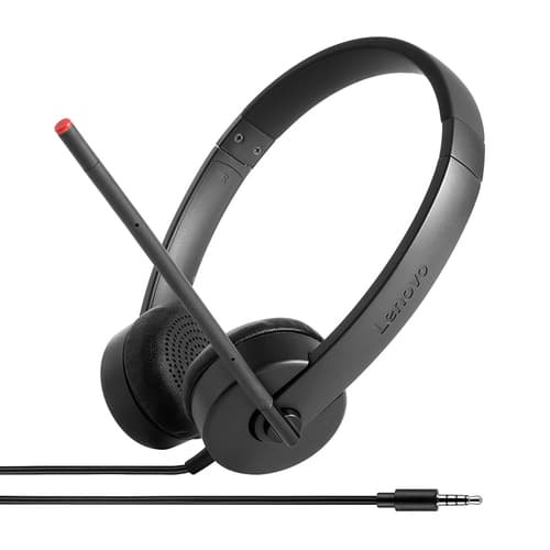 Lenovo Stereo Analog Wired Headset (Black)