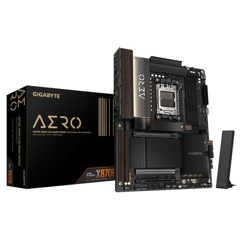 Gigabyte X870E AERO X3D DARK WOOD AMD X870E Socket AM5 ATX