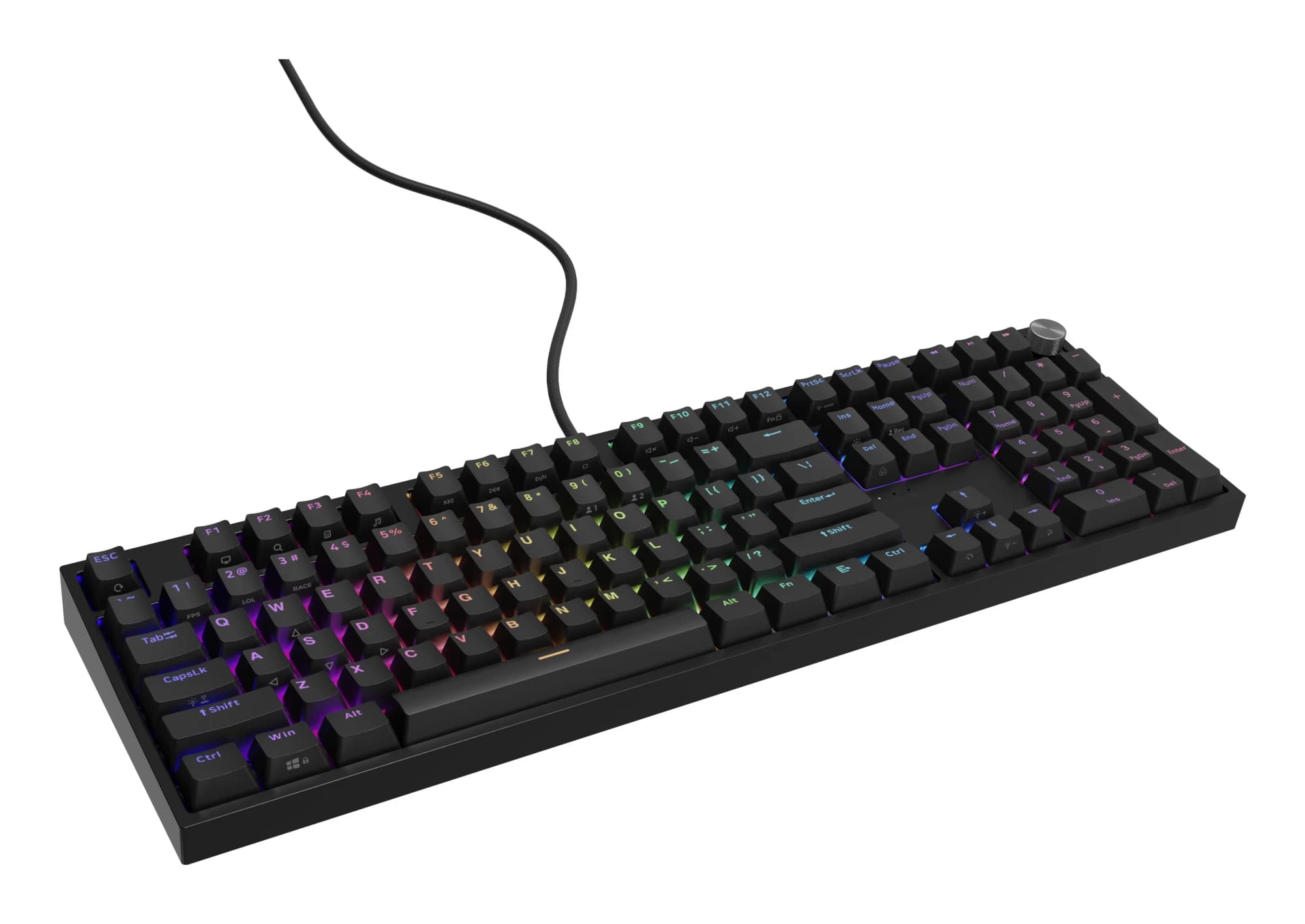 Genesis Thor 404 RGB Outemu Peach Silent US (Black)