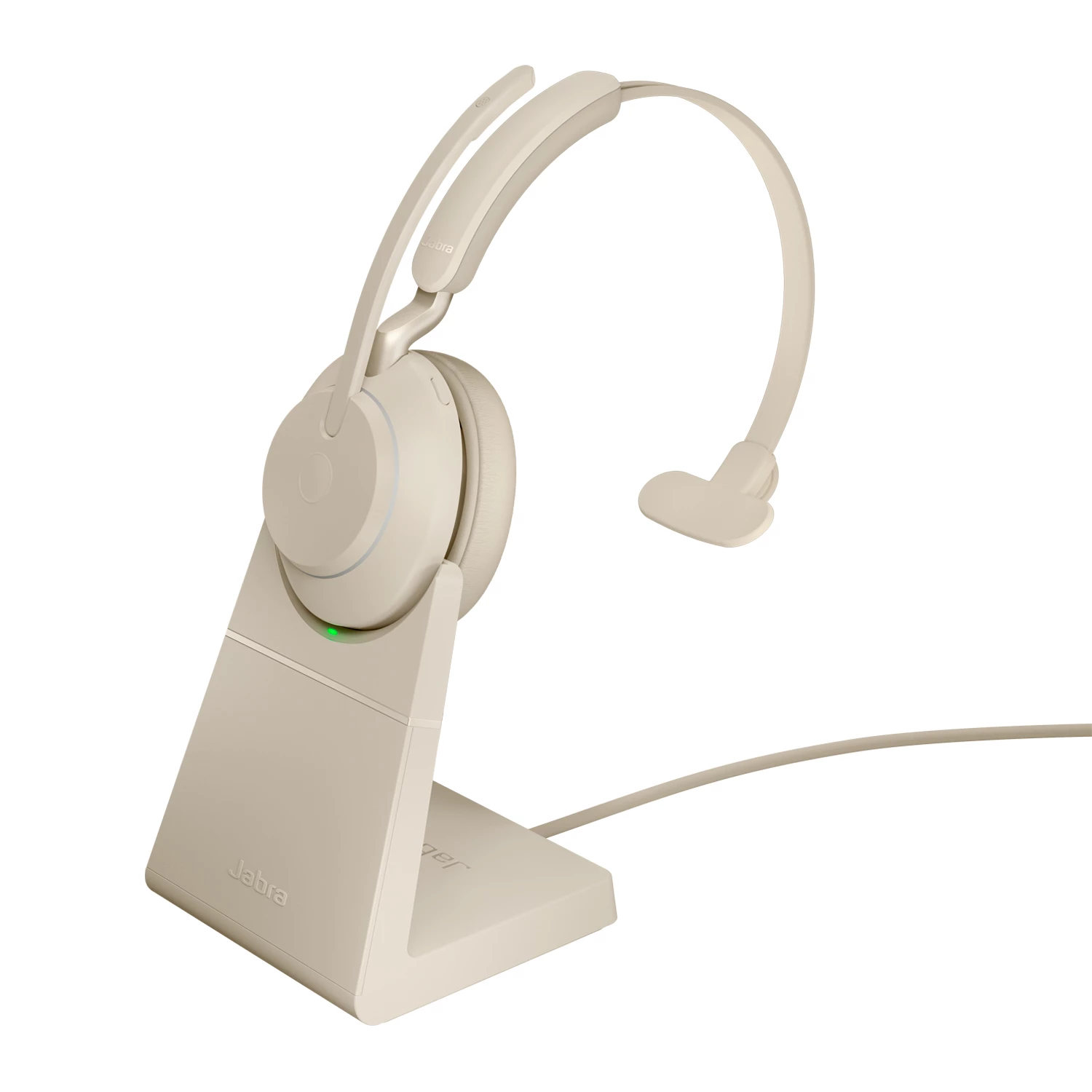Jabra Evolve2 65 Link380c UC Mono with Stand (Beige)
