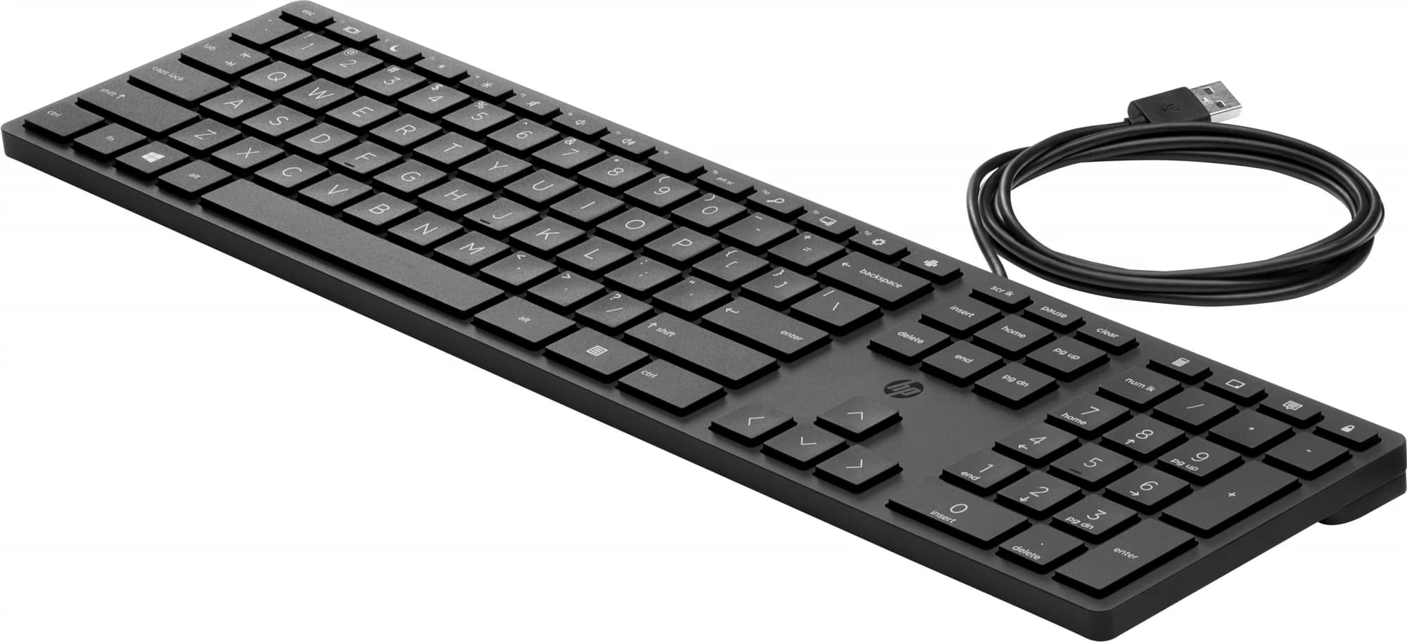 HP 320K Wired Nordic (Black)
