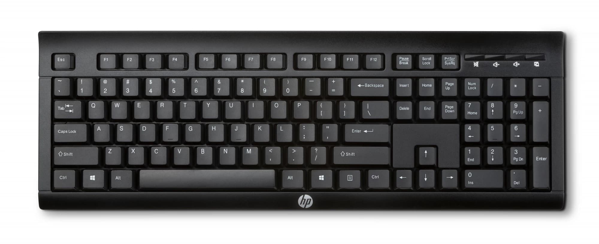 HP K2500 Wireless Spanish (Black)