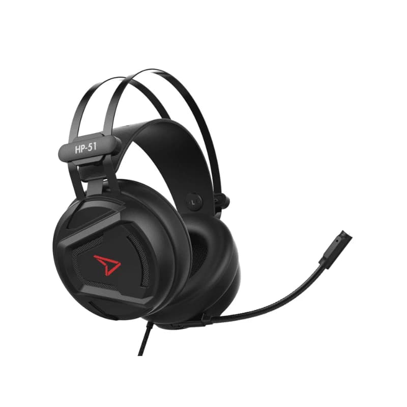 Steelplay HP51 Wired 3D Headset (Black/Red)