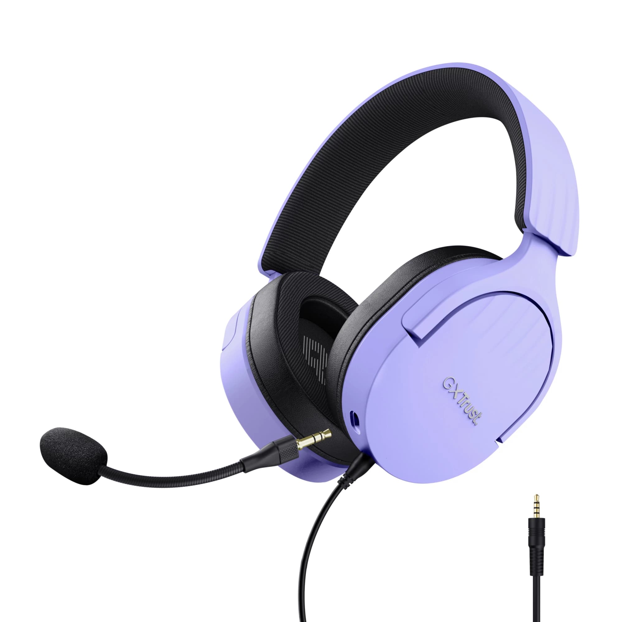 Trust GXT 489P Fayzo Wired Headset (Black/Purple)