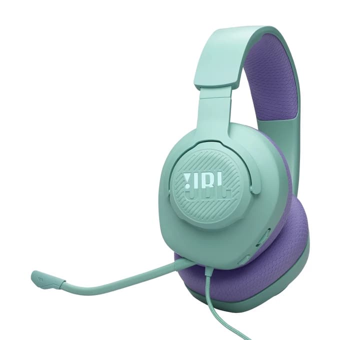 JBL Quantum 100M2 Wired Headset (Cyan)