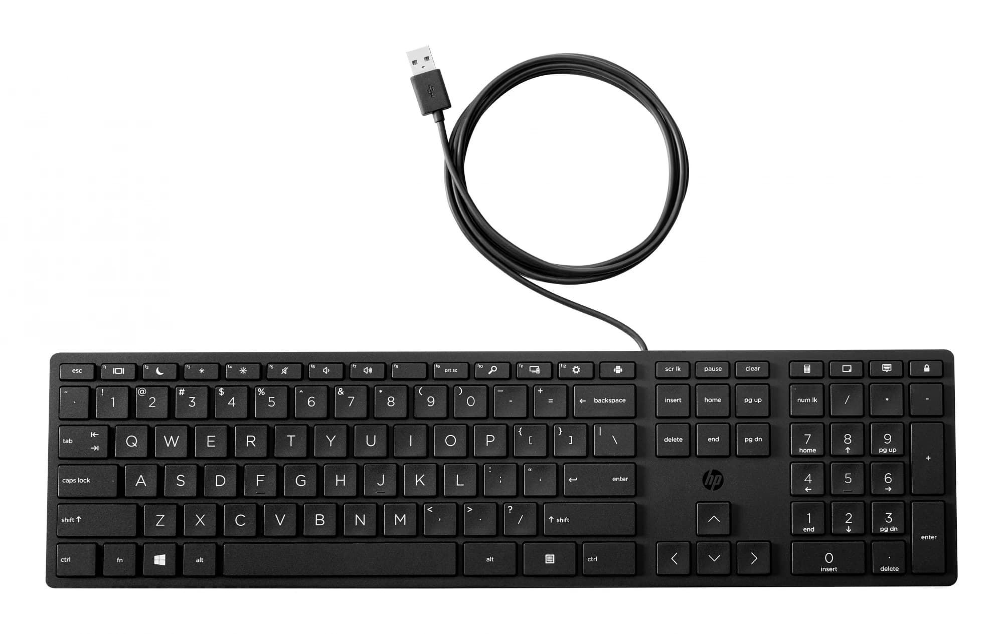 HP 320K Wired Spanish (Black)