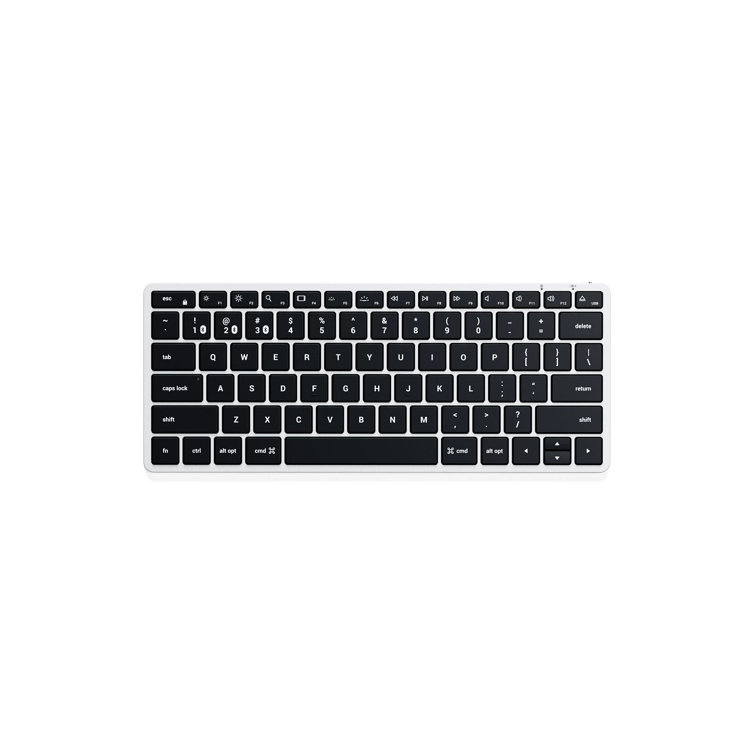 Satechi Slim X1 Bluetooth Backlit US (Silver)