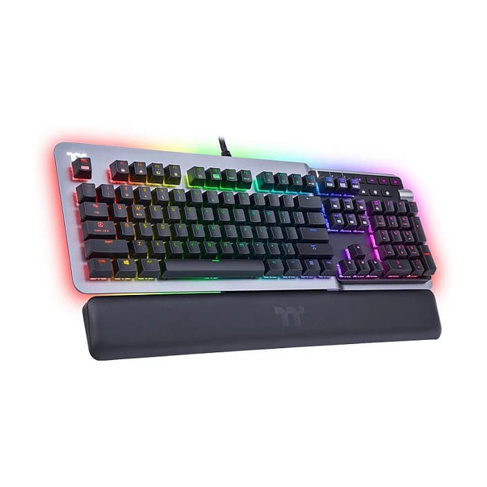Thermaltake Argent K5 RGB Cherry MX Speed Silver German