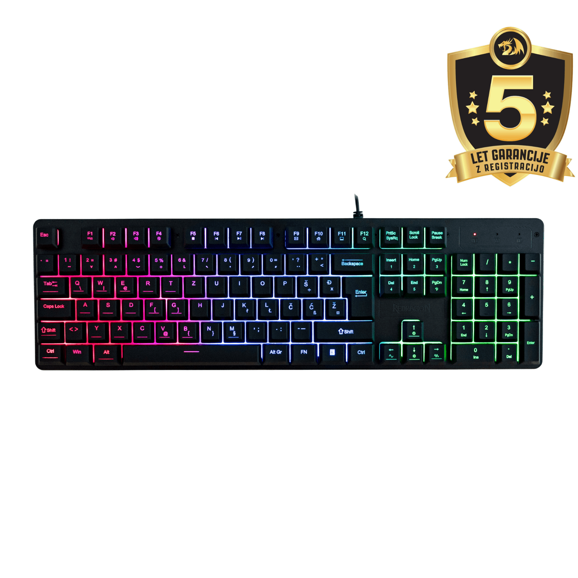Redragon Netherbane K521 RGB SLO/CRO