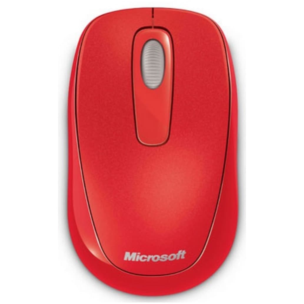 Microsoft Wireless Mobile Mouse 1000 (Red)