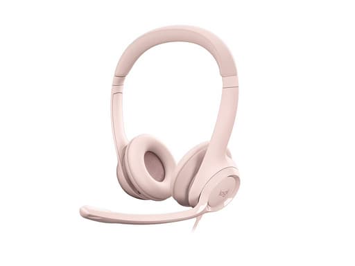 Logitech H390, roza, USB