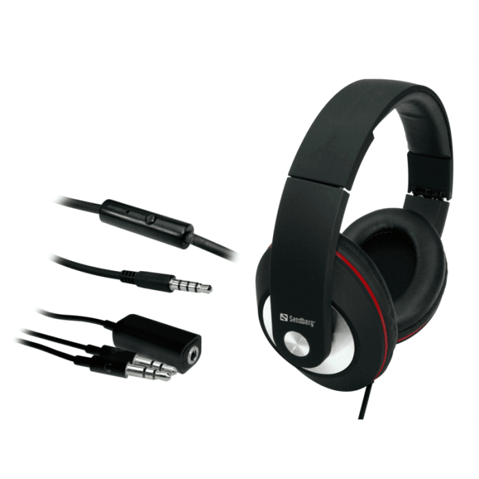 Sandberg Play'n Go Headset Black naglavne