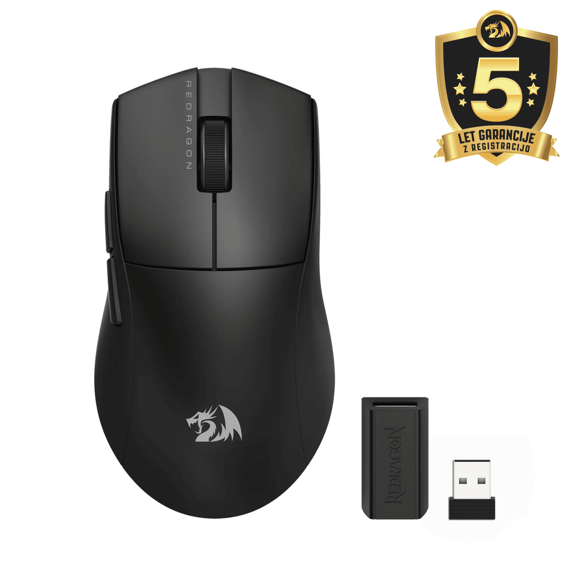 Redragon K1NG Pro Wireless Gaming Mouse (Black)