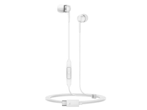 Slualke Sennheiser CX 80U, USB-C, bele