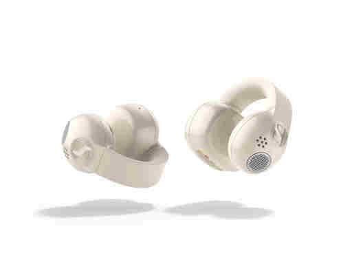 Slualke Sennheiser Accentum Clip, True Wireless, bele