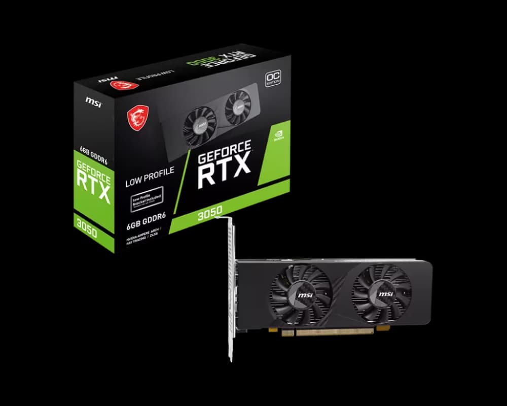 MSI RTX 3050 LP OC 6GB