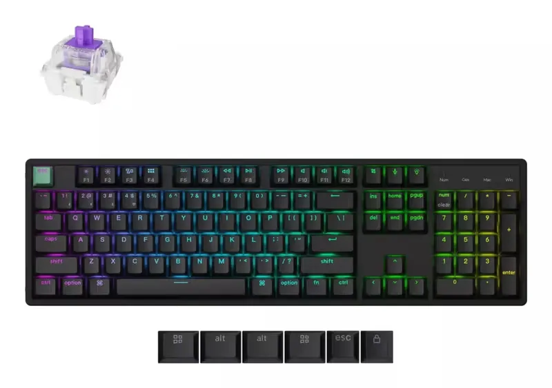 Keychron WRL K10 HE/Black K10H-J1 Keychron