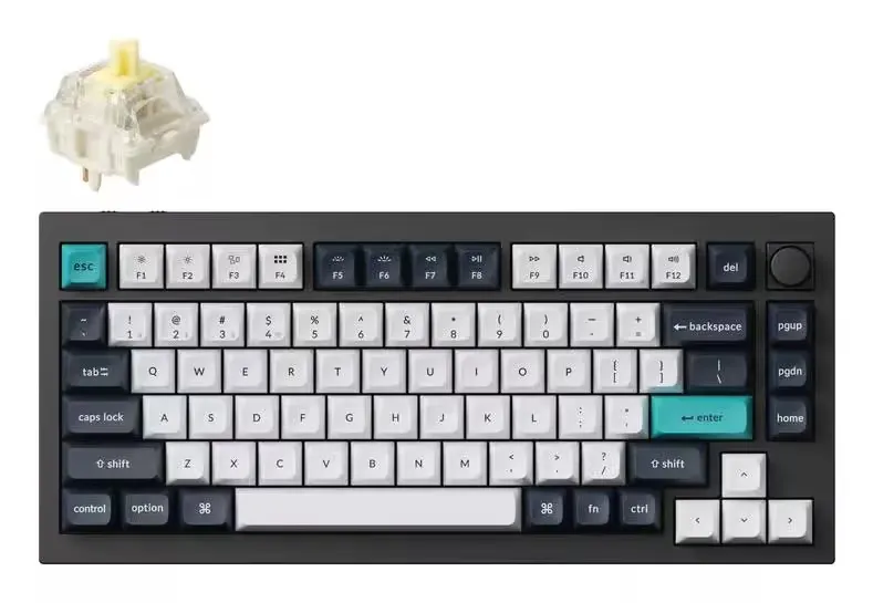 Keychron WRL Q1 MAX RGB/Carbon Black Q1M-M4 Keychron