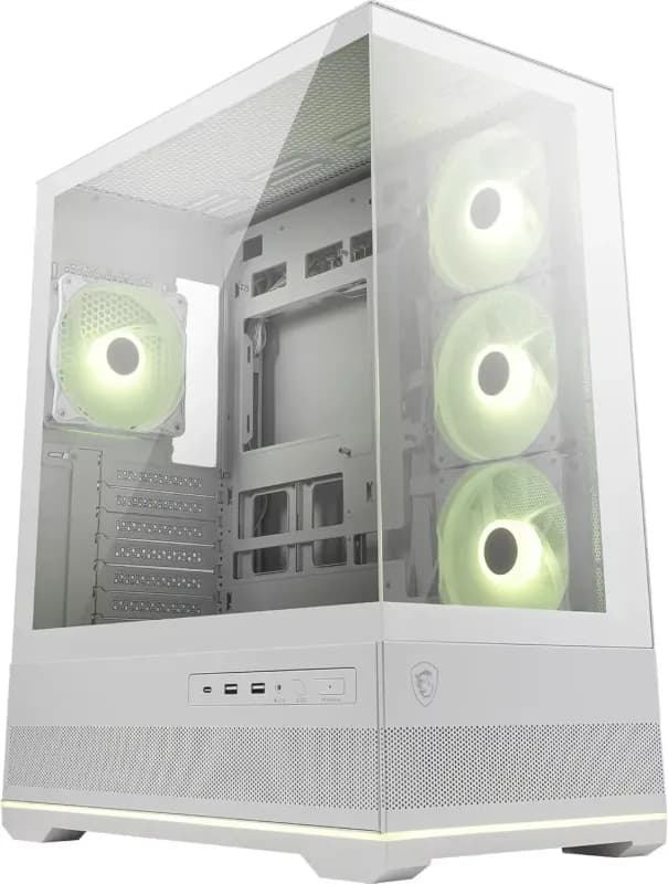 MSI MAG PANO 110R PZ WHITE computer case Midi Tower