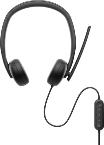 DELL WH3024 Head-band Office/Call center USB Type-C Black