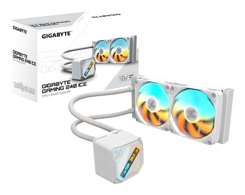 Gigabyte GAMING 240 ICE Processor All-in-one liquid cooler 12 cm White