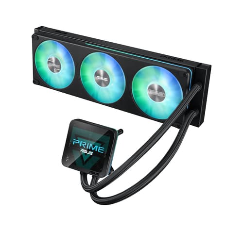 ASUS PRIME LC II 360 ARGB LCD Processor All-in-one liquid cooler 12 cm Black 1 pc(s)