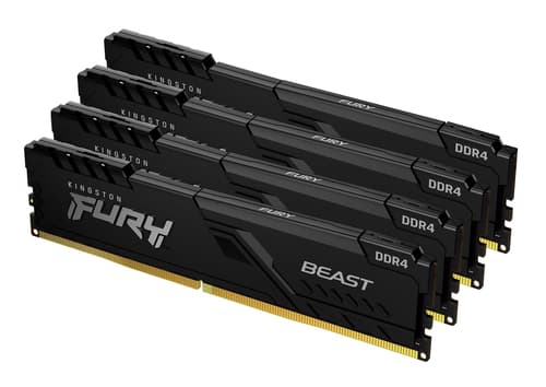 Kingston Technology FURY Beast 4 x 32 GB 3600 MT/s 288-pin DIMM