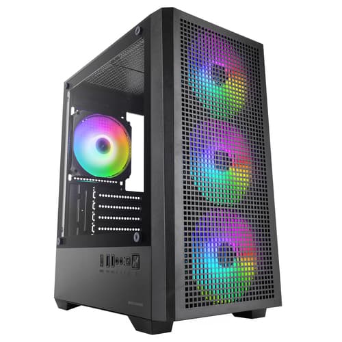 Mars Gaming MCQUANTUM computer case Midi Tower Black