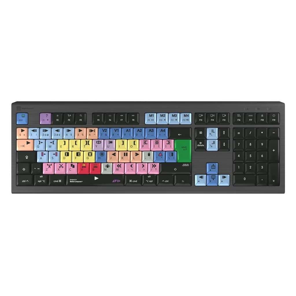Logickeyboard Avid Media Composer Classic Astra 2 Mac UK
