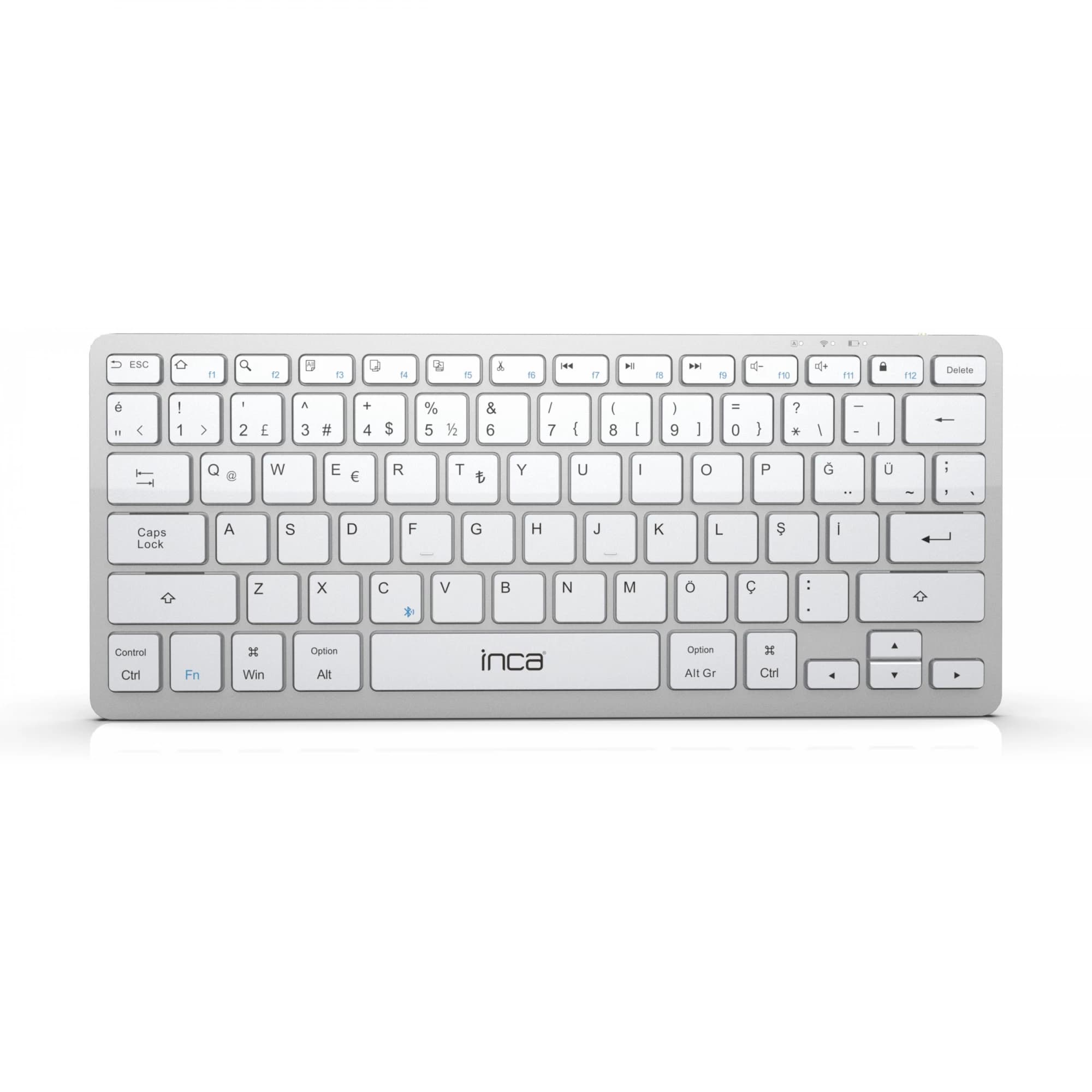 Inca IBK-565BT Bluetooth Rechargeable (Silver)