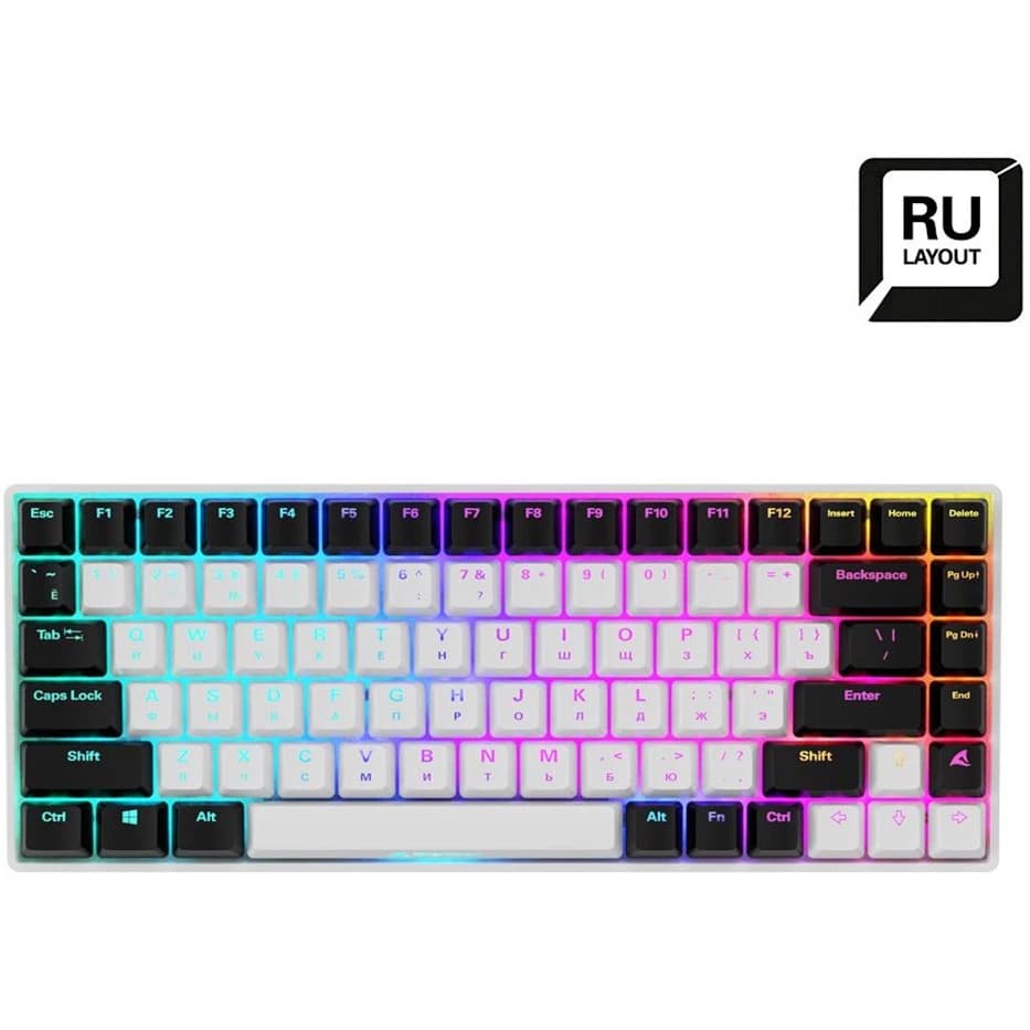 Sharkoon SKILLER SGK50 S3 Gateron Yellow RU (White)