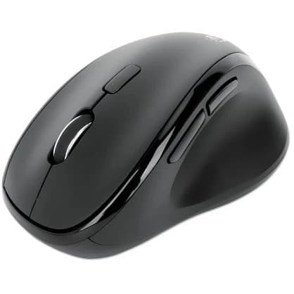 Manhattan Ergonomic Wireless Mouse 190237 (Black)