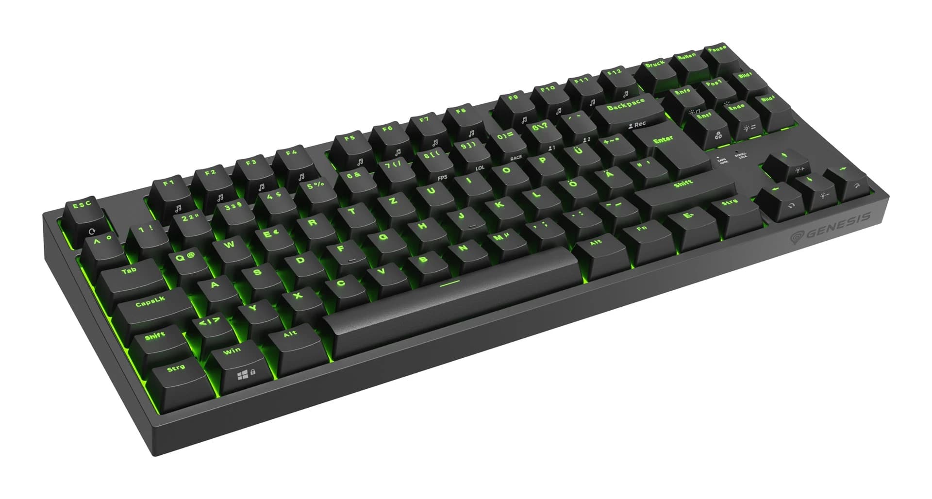 Genesis Thor 404 TKL Kailh Box Brown DE (Black)