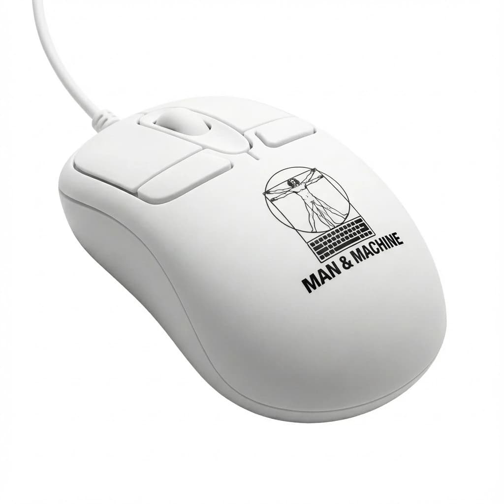 Man & Machine Mighty Mouse 5 (White)