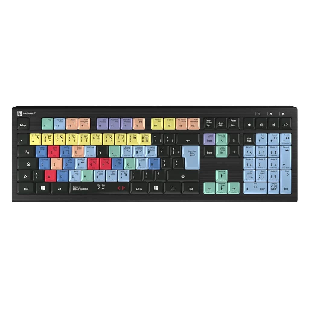 LogicKeyboard Cubase/Nuendo Astra 2 PC French