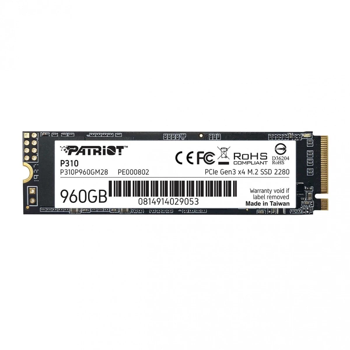 Patriot 960GB P310 NVMe SSD