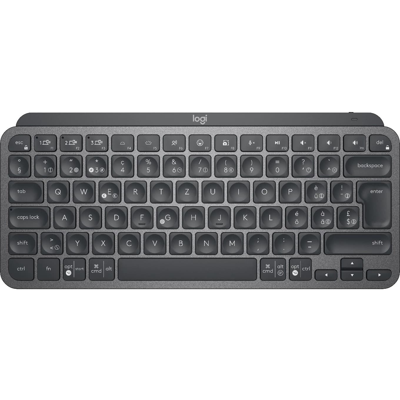 Logitech MX Keys Mini Swiss (Graphite)