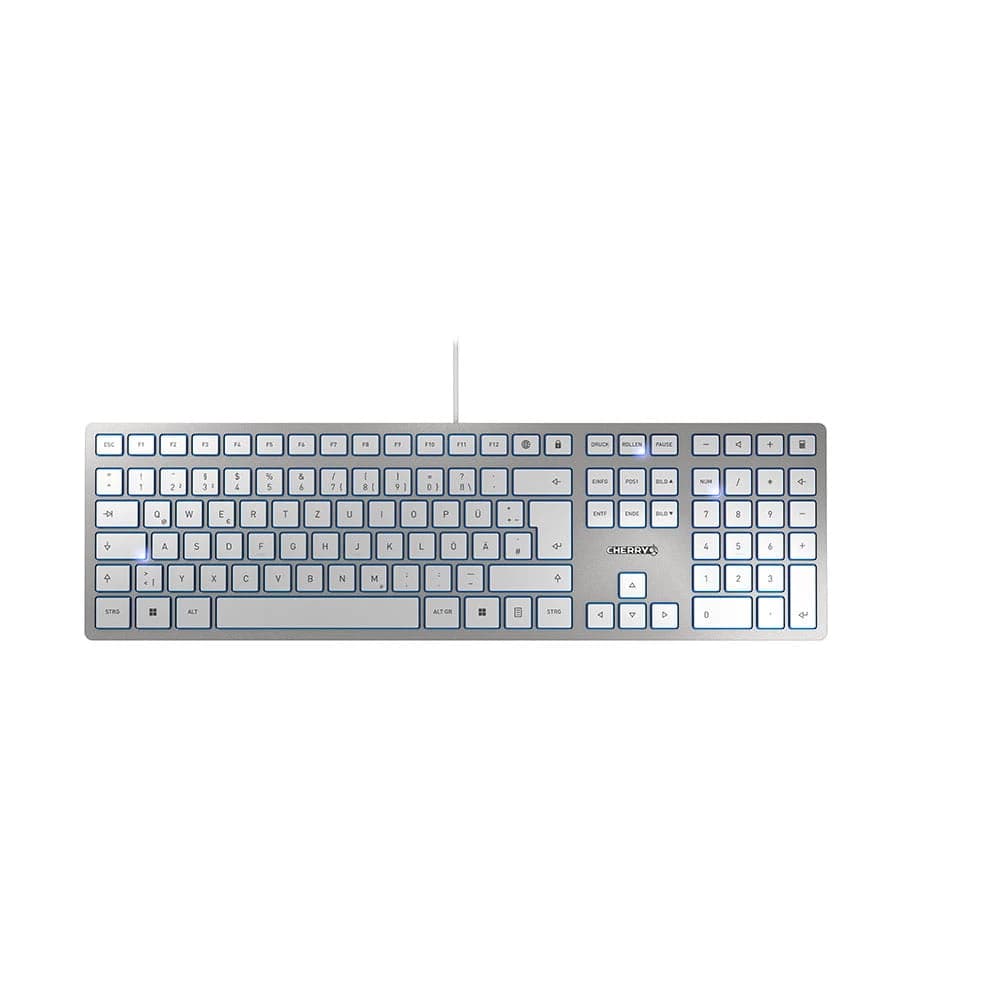 Cherry KC 6000 Slim DE (Silver/White)