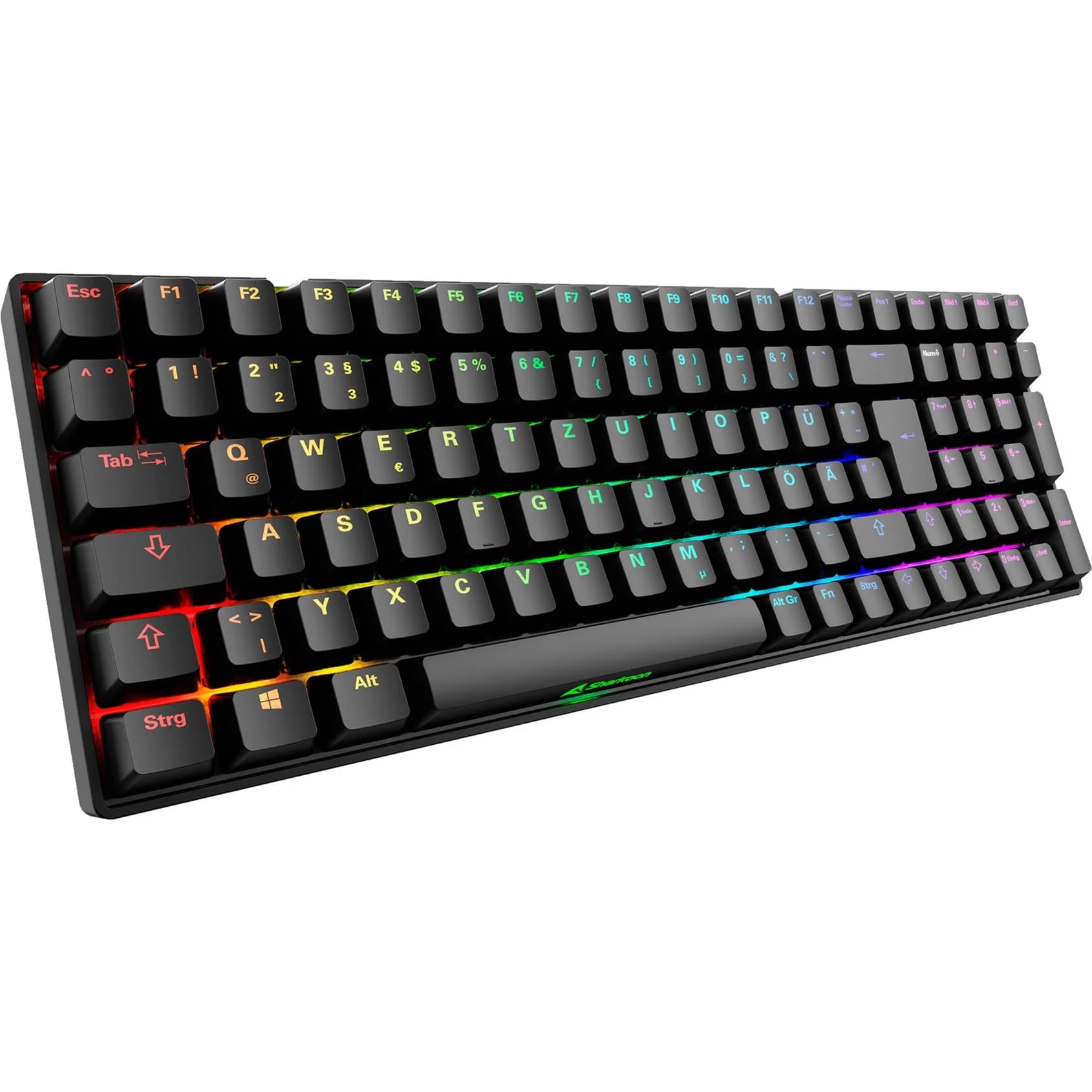 Sharkoon SKILLER SGK50 S2 Gateron Yellow DE (Black)