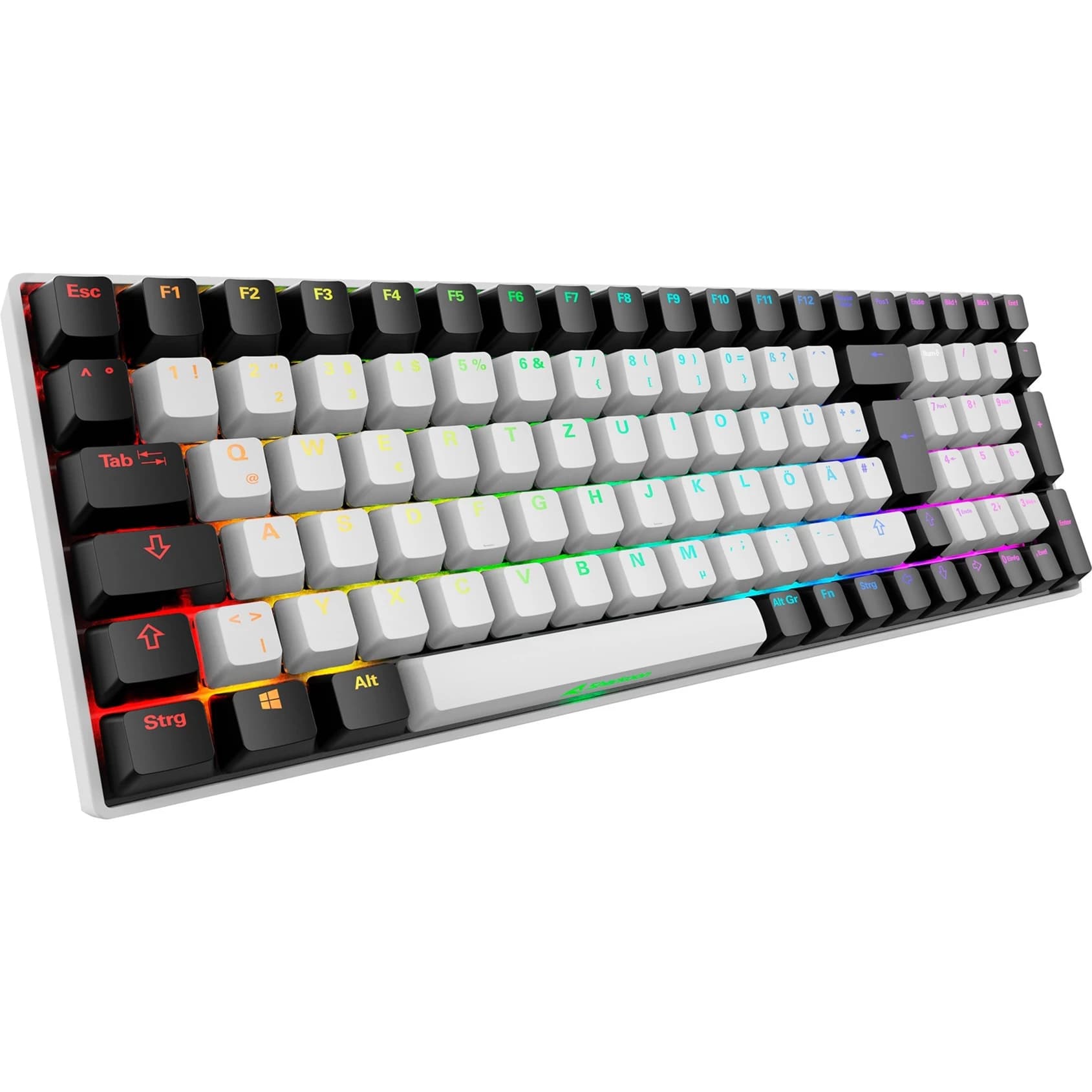 Sharkoon SKILLER SGK50 S2 Gateron Yellow DE (White)