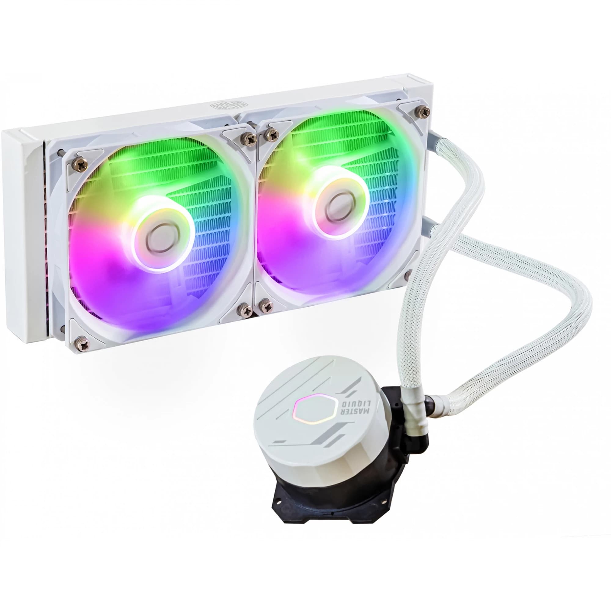 Cooler Master MasterLiquid 240L Core ARGB (White)