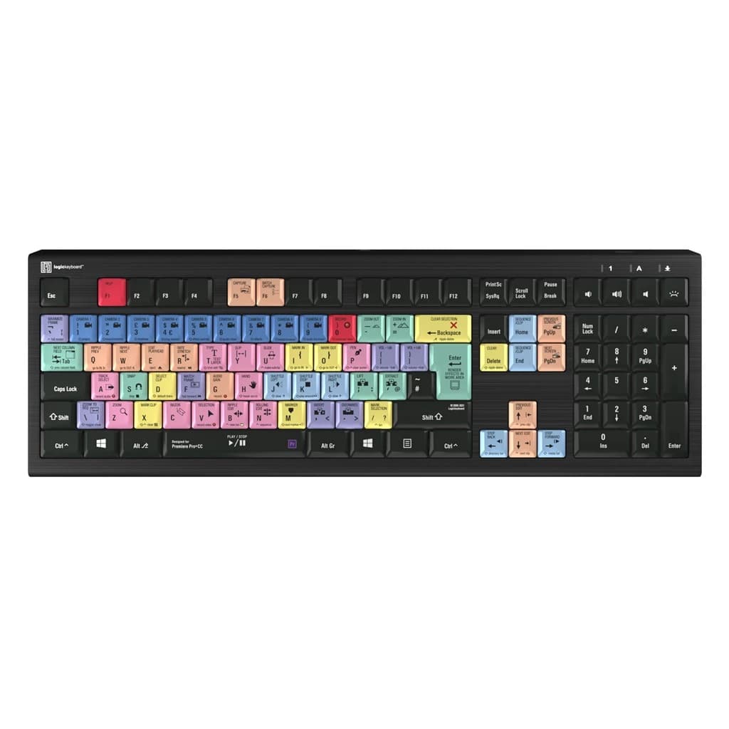 Logickeyboard Adobe Premiere Pro CC Astra 2 Windows UK