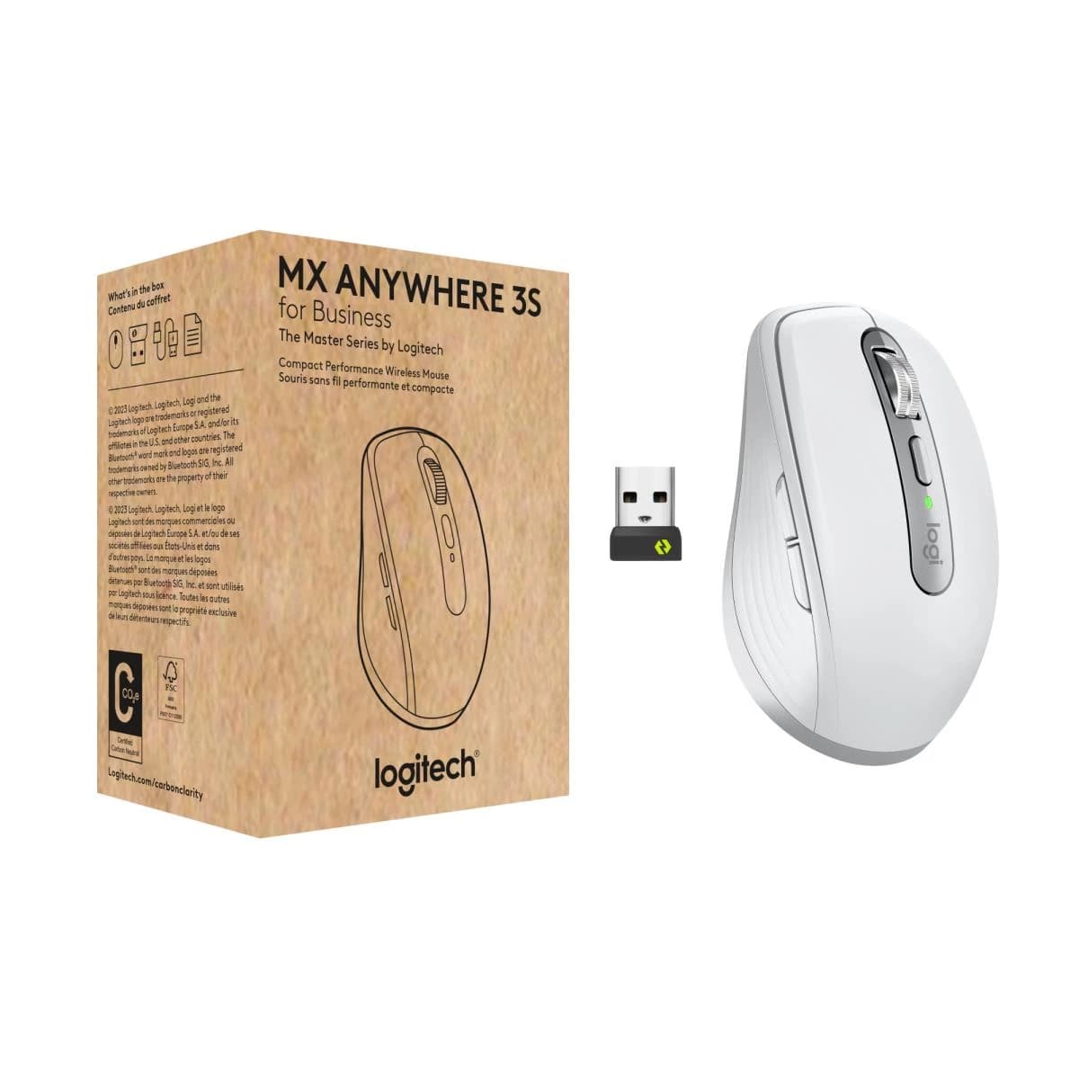 Logitech MX Anywhere 3S for Business (Pale Grey)