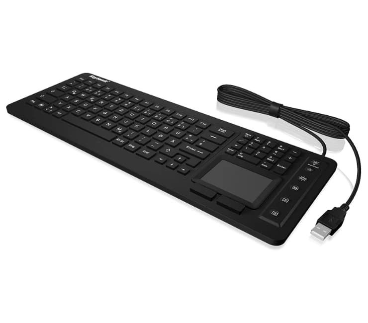 KeySonic KSK-6231 INEL Industrial Touchpad Keyboard German